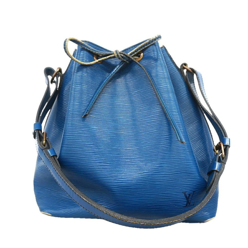 Louis Vuitton Epi Petit Noé Shoulder Bag M44105 Toledo Blue (Women's)